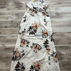 NWT Women’s Floral Patterned Maxi Dress Size XL